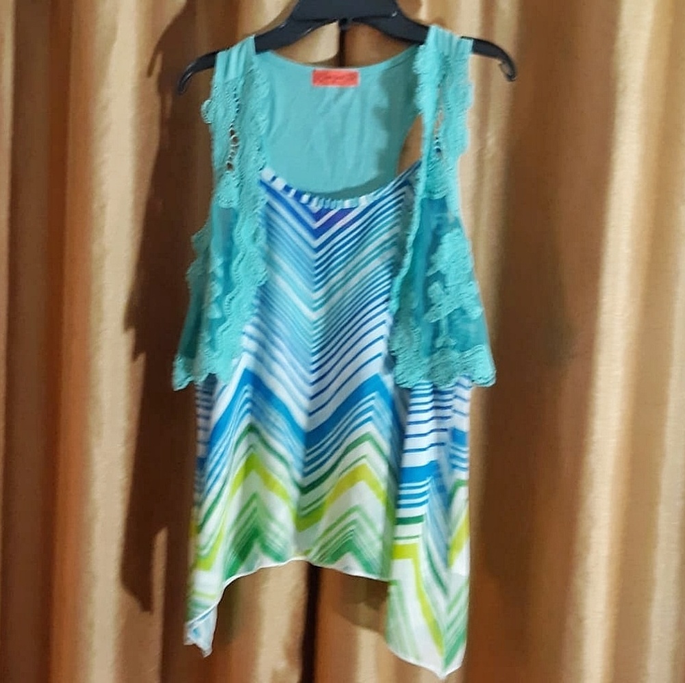 2-piece blouse